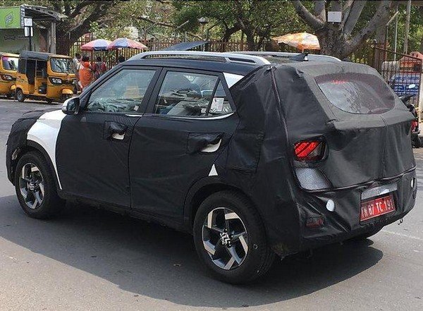 2019 Hyundai Styx rear spied