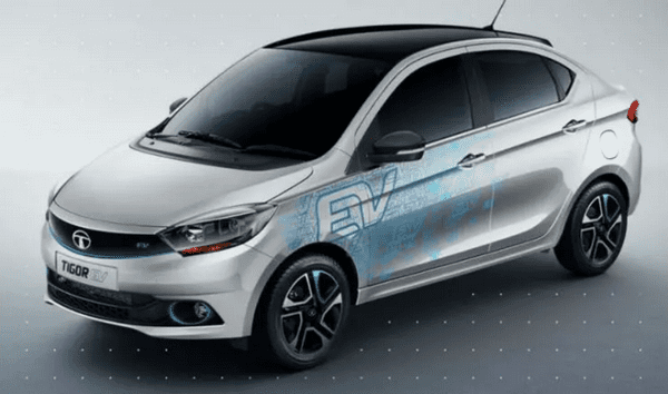 Tata Tiago EV top view at Geneva Motor Show