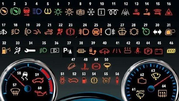 symbol on car