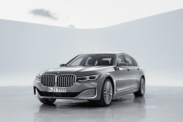 BMW 7 Series front and side look