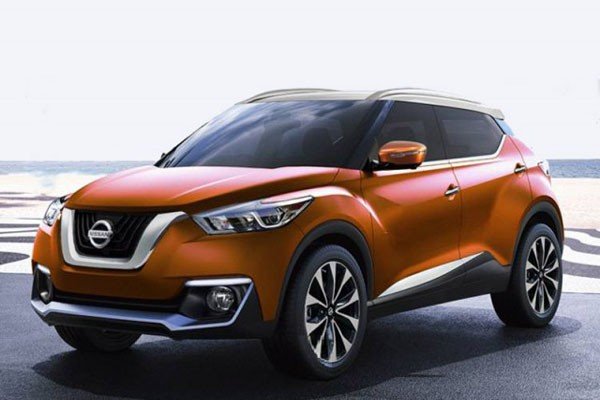 2019 nissan juke orange front angle