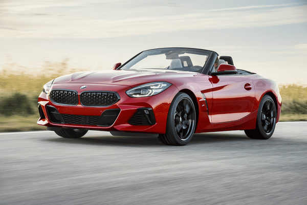 BMW Z4 red front look