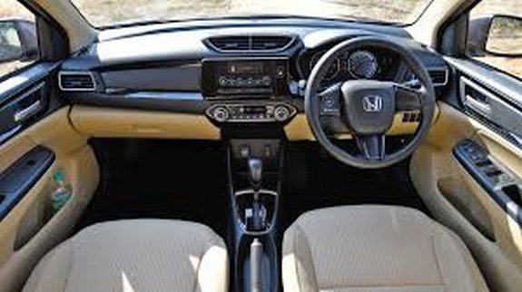 Honda Amaze interior dashboard