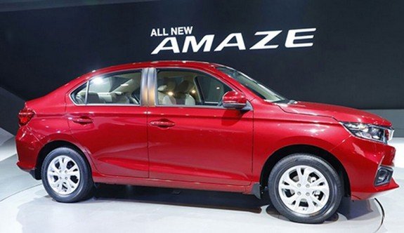 Honda Amaze side profile launch