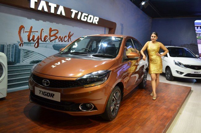 Tata Tigor at Nepal Auto Show 2017