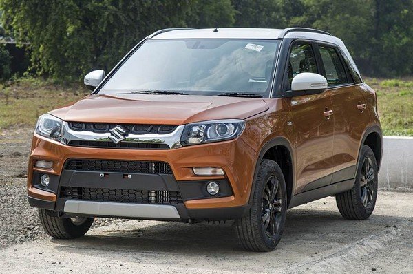 2019 maruti vitara brezza front angle