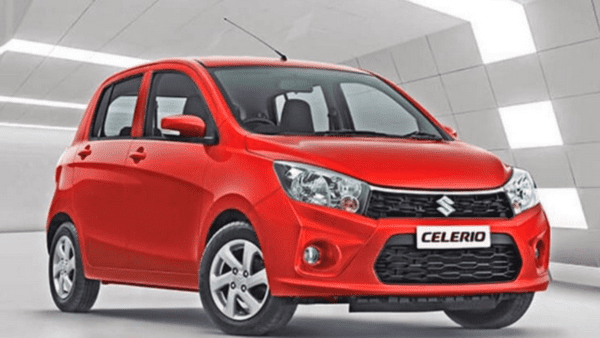 maruti suzuki celerio red side front look