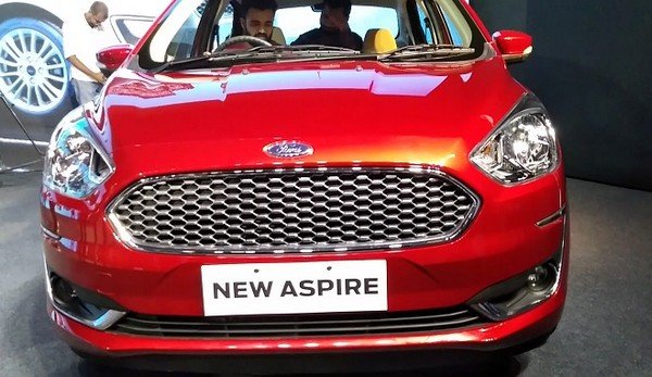 Ford Aspire exterior look 