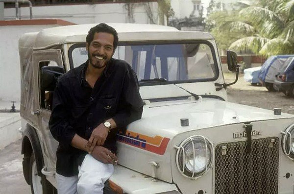 Nana Pakekars's mahindra jeep CJ4 white front angle