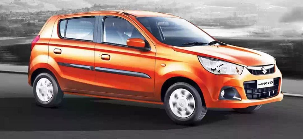 2019 Maruti Alto K10 orange side profile