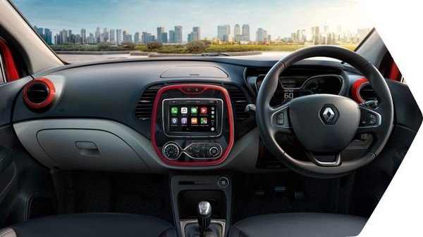 renault captur interior dashboard