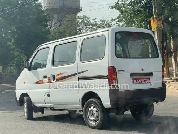 Maruti Eeco Cng Bs6 Spied Testing On Indian Roads