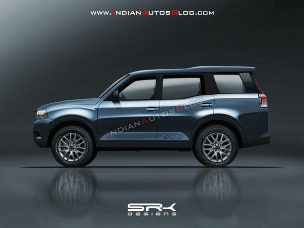 Next Gen Mahindra Scorpio Rendered With A Futuristic Look