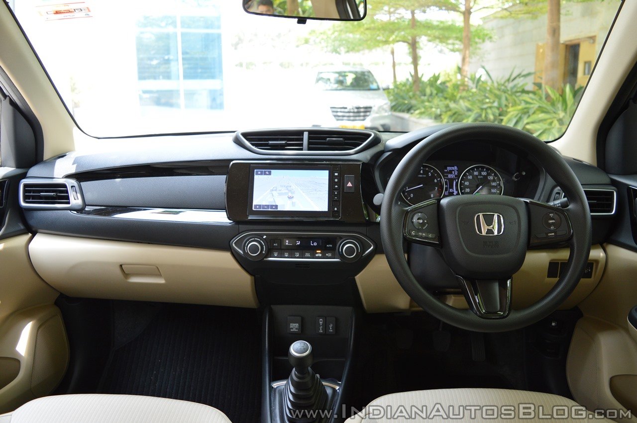 2018 Honda Amaze interior dashboard