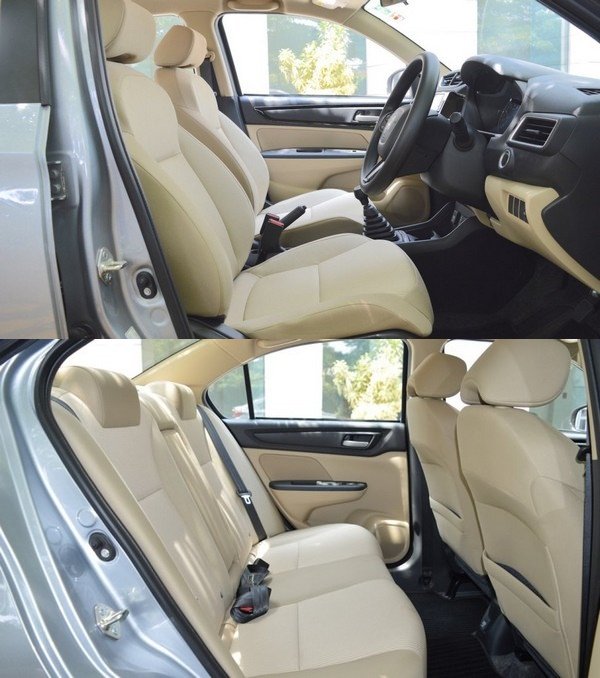 2018 honda amaze interior front and rear seats