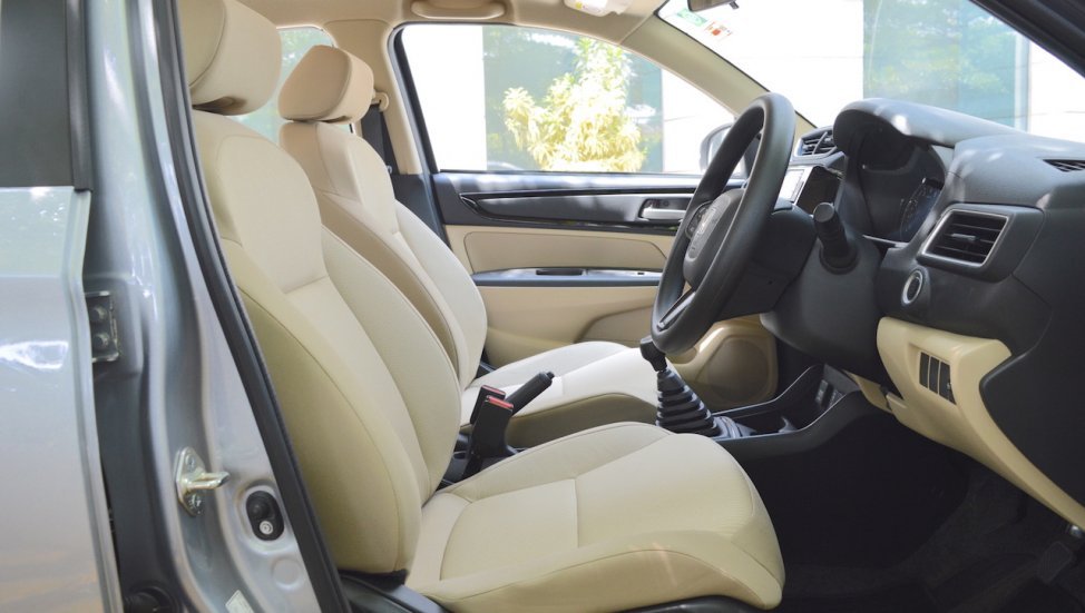 2018 Honda Amaze interior front seat