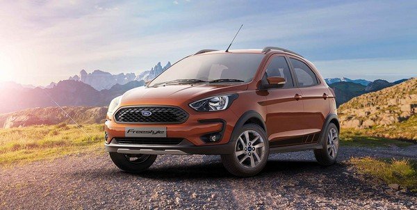 ford freestyle orange front angle