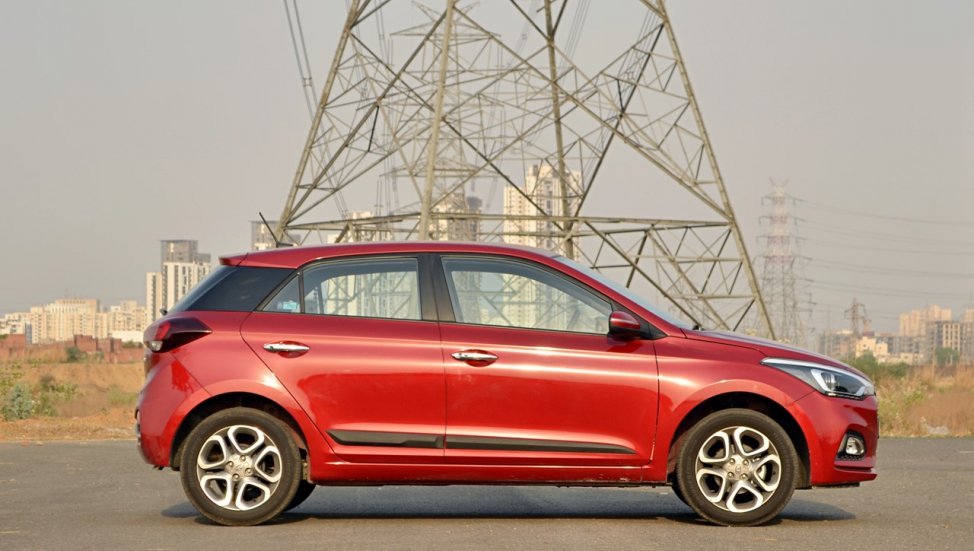 2018 Hyundai Elite i20 side profile