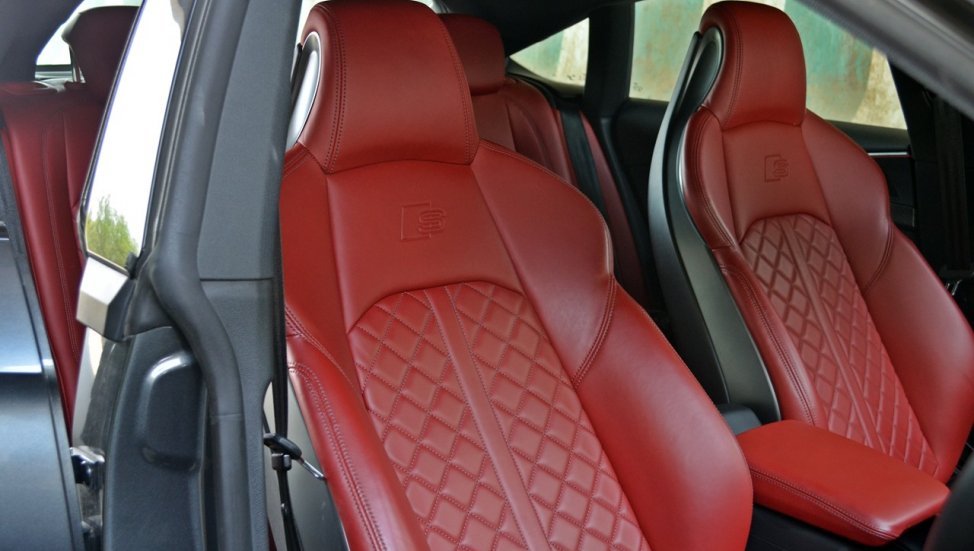 2017 Audi S5 seat layout