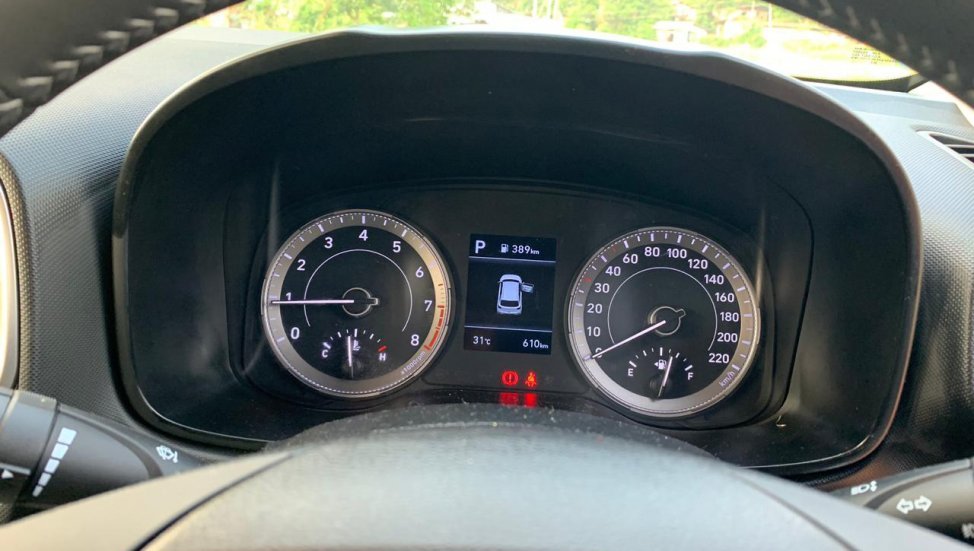 2019 hyundai venue instrument cluster