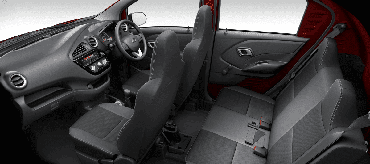 datsun redi-go grey interior