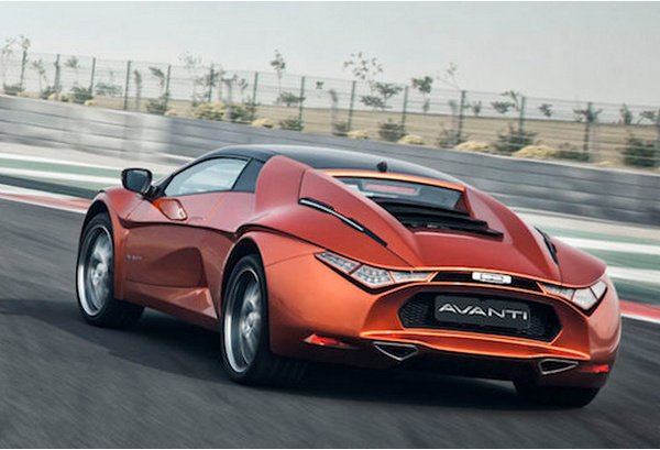 DC Avanti rear side angle shot