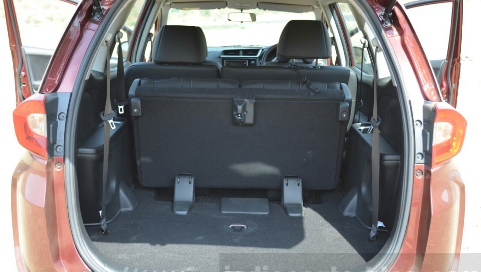 2016 Honda BR-V cvt boot space rear seat folded