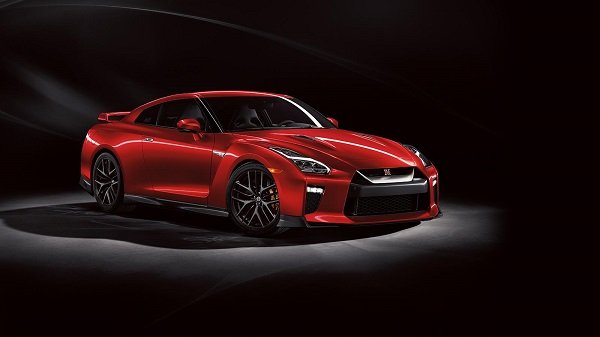 nissan gt-r 2019 red front angle