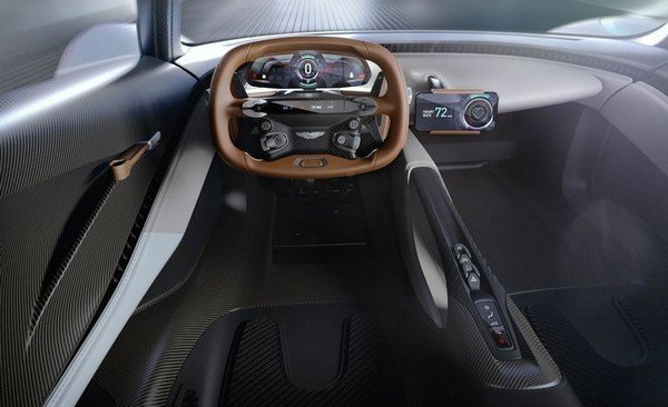 aston martin valhalla interior dashboard