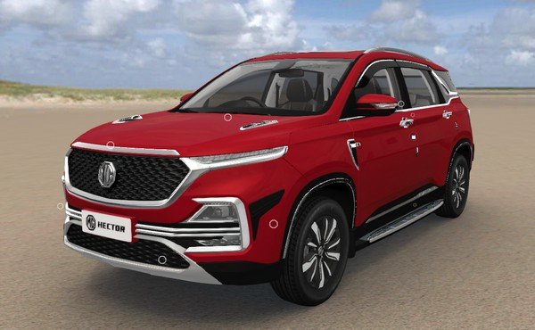 mg hector full exterior accessories