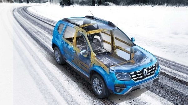 renault duster facelift 2019 structure