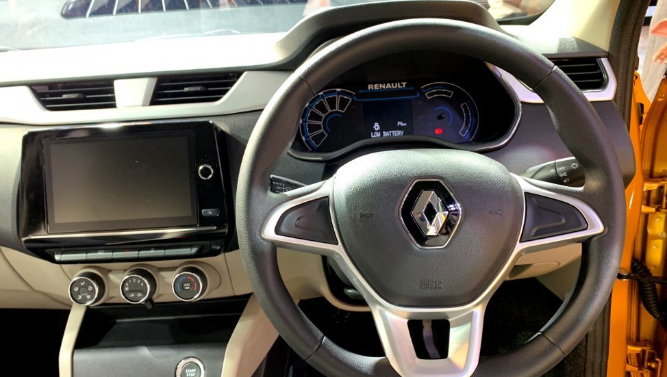 2019 Renault Triber interior steering wheel