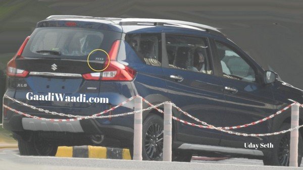 maruti suzuki xl6 ertiga cross rear