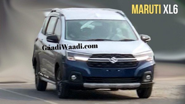 maruti xl6 crossover front spy