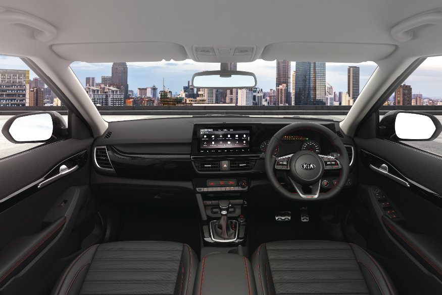 kia seltos interior