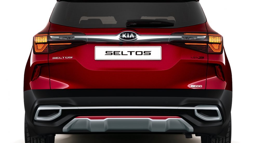 kia seltos rear view