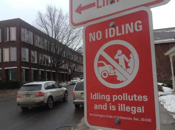 ban idling car
