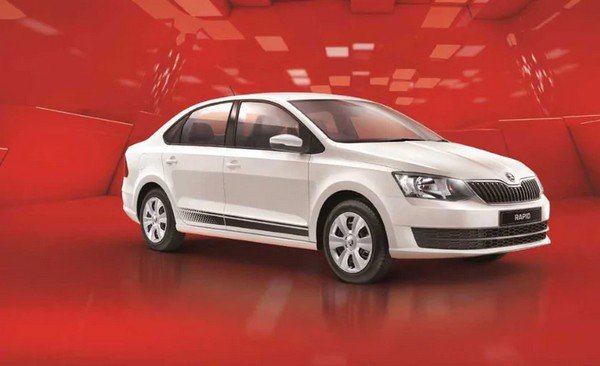 skoda rapid rider edition three quarter