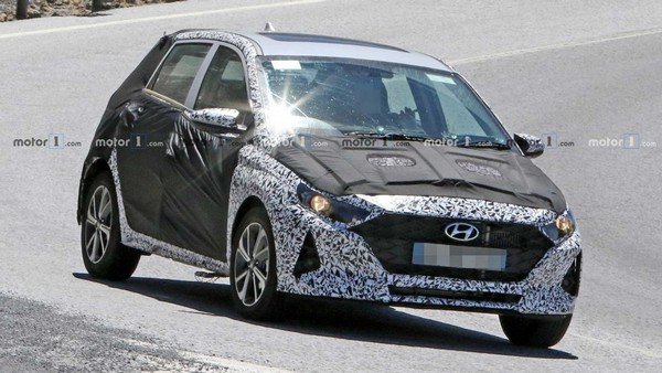 hyundai i20 test mule