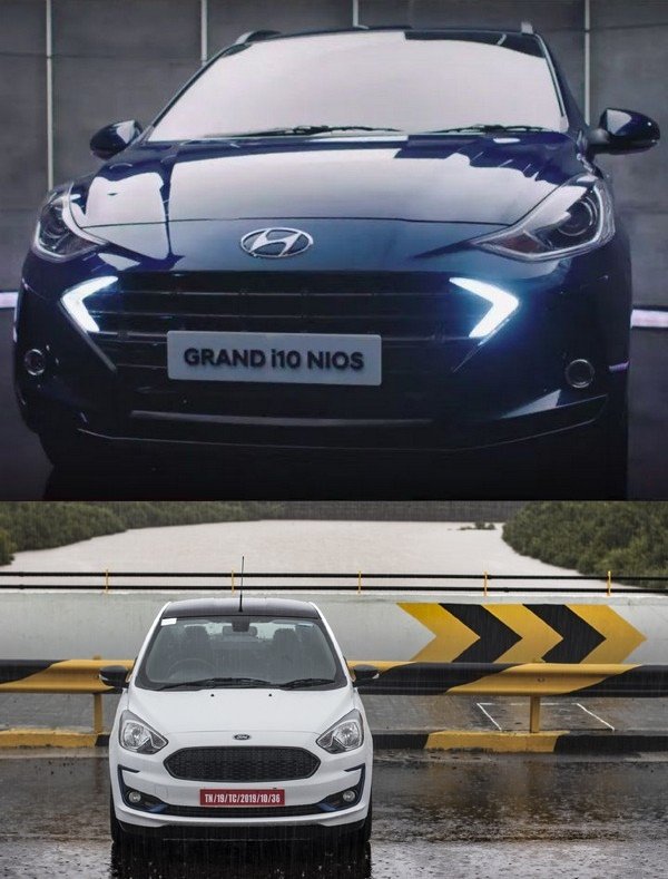 Hyundai Grand I10 Nios Vs Ford Figo Comparison