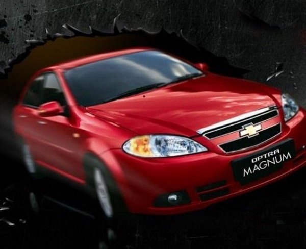 chevrolet optra magnum red front angle