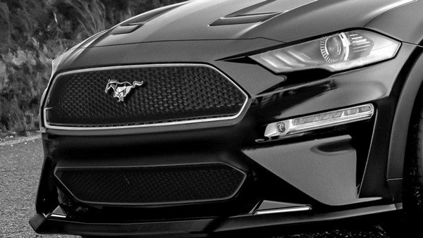 mustang-based electric suv front grille