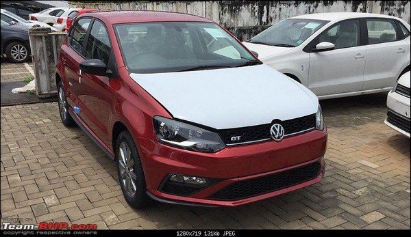 volkswagen polo gt update red front