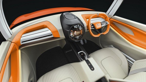 maruti suzuki s-presso interior orange