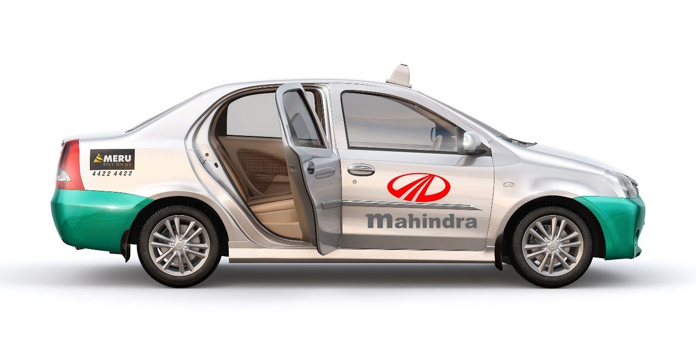 Mahindra eVeritos are currently used by Meru as cabs and taxis