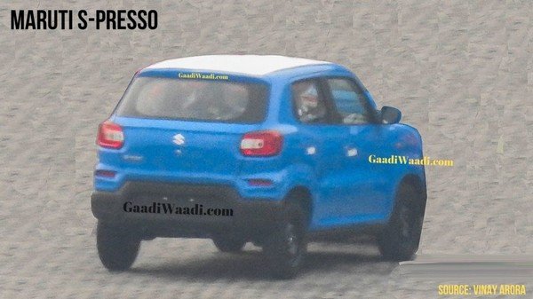 maruti suziki s presso rear design