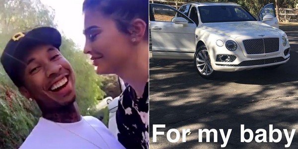 Kylie got her ex-boyfriend a Bentley Bentayga