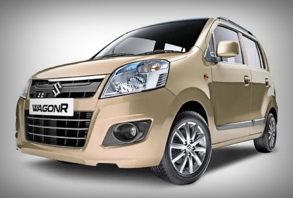 old-gen maruti wagonr golden front angle