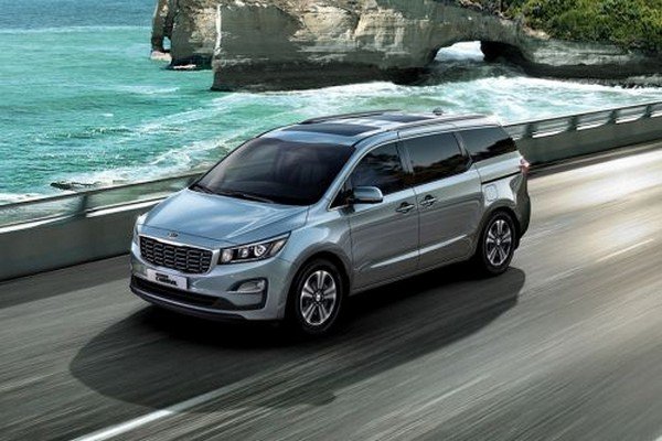 kia grand carnival top view