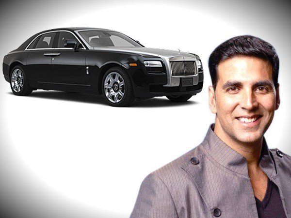 Akshay Kumar and his rolls royce phantom